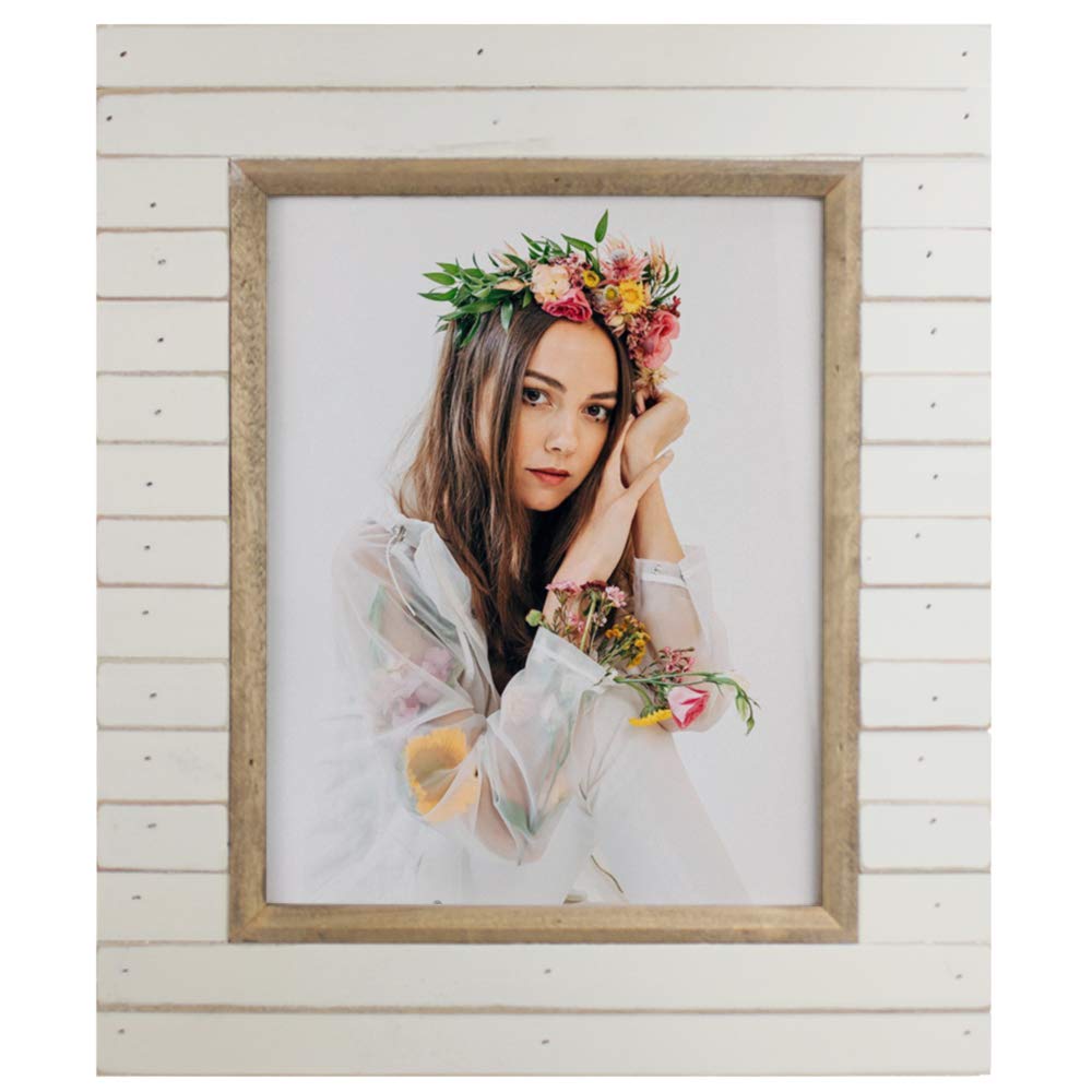 Amazon.com - icheesday 8x10 Wooden Picture Frame Rustic Distressed